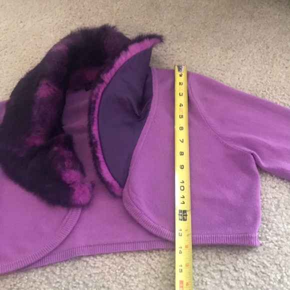 Rampage cropped sweater Purple size M - Picture 9 of 14